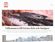 Tablet Screenshot of gostasfisk.se